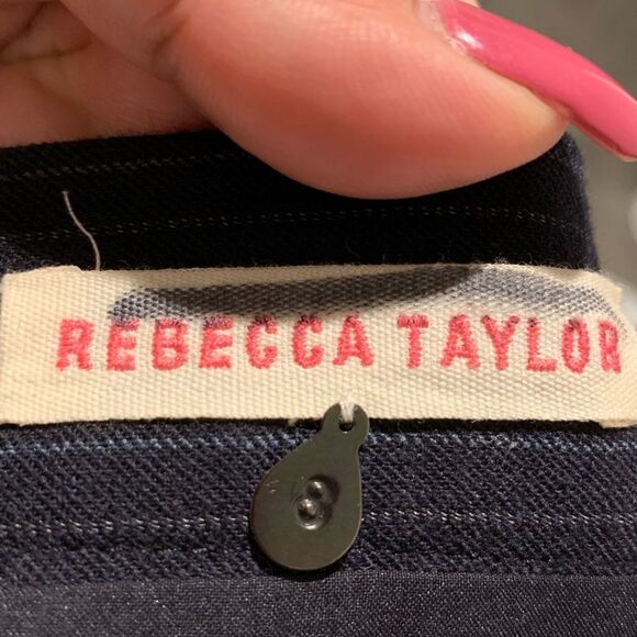 Rebecca Taylor pin striped skirt - Picture 3 of 3